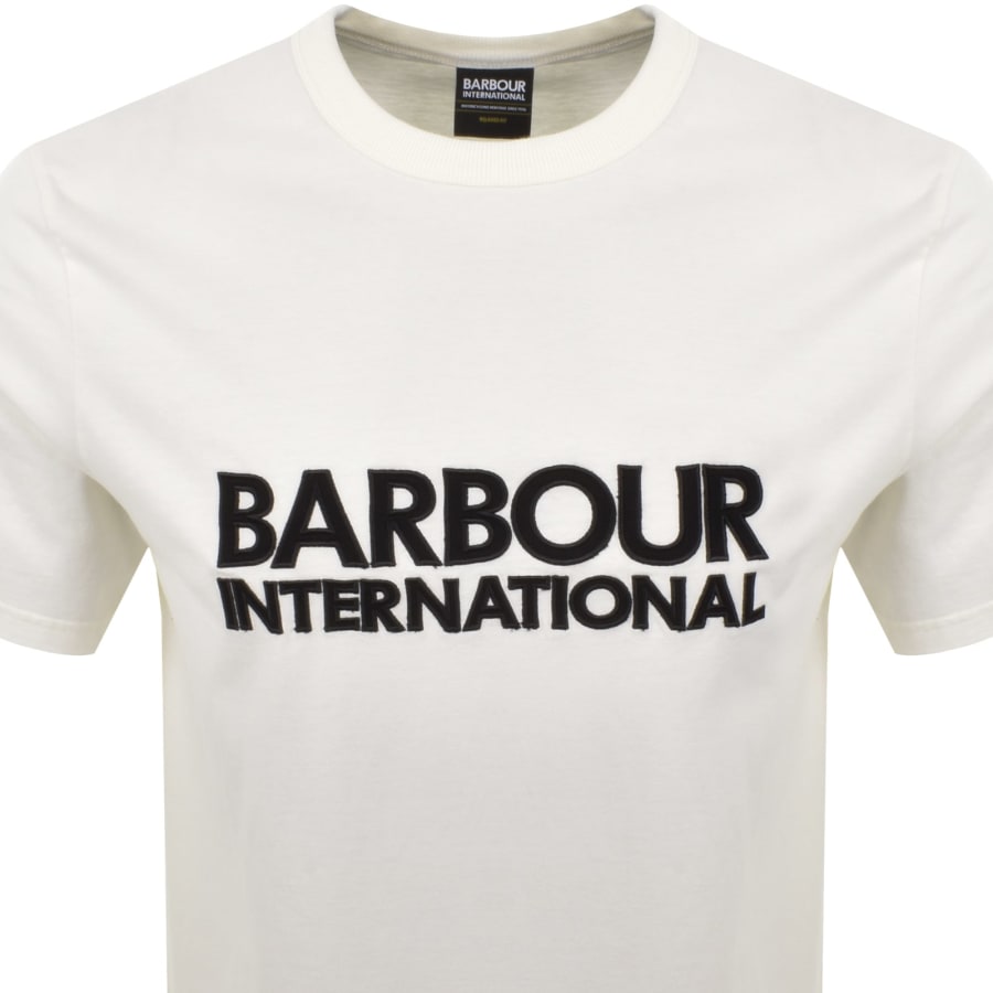 Image number 2 for Barbour International Relaxed Fit T Shirt White