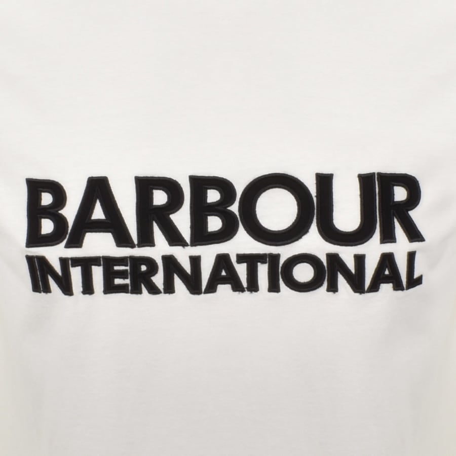 Image number 3 for Barbour International Relaxed Fit T Shirt White