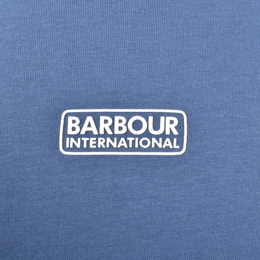 Image number 3 for Barbour International Relaxed Fit T Shirt Blue