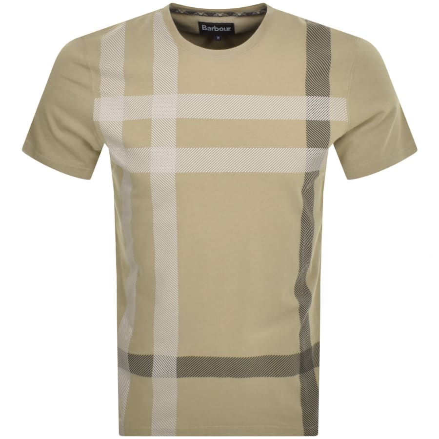 Image number 1 for Barbour Blaine T Shirt Beige