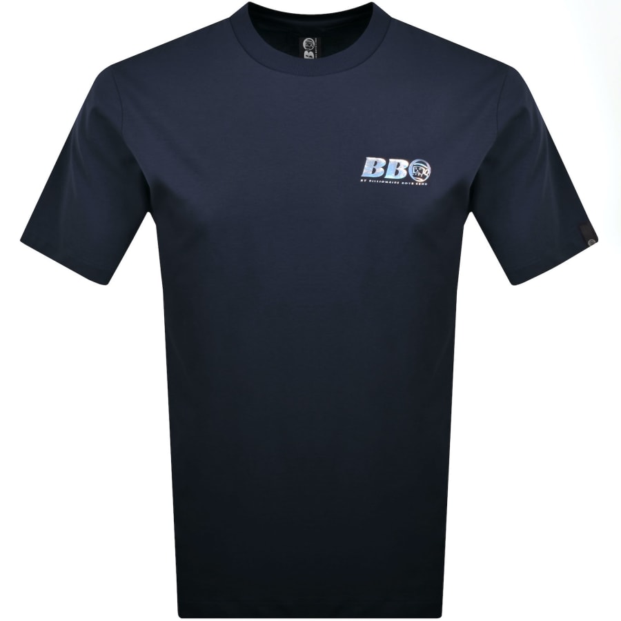 Image number 2 for Billionaire Boys Club Astro Logo T Shirt Navy