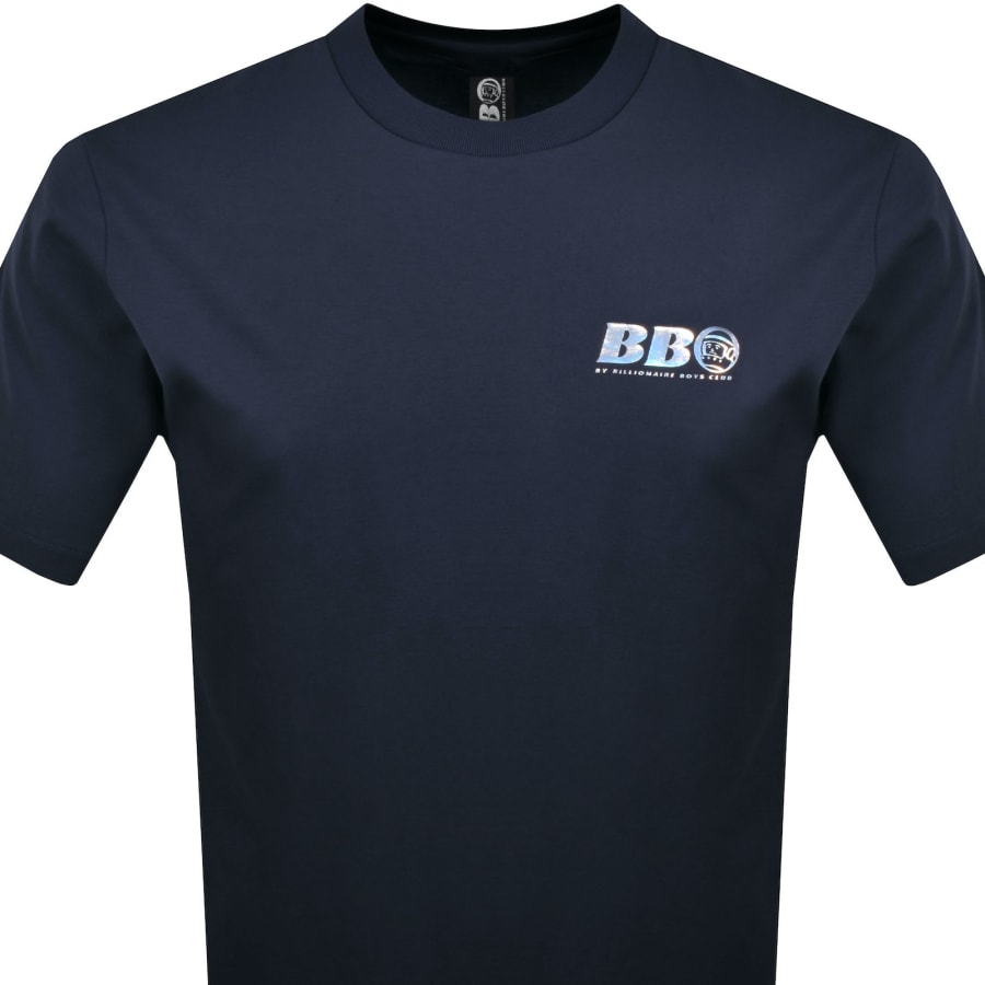 Image number 3 for Billionaire Boys Club Astro Logo T Shirt Navy