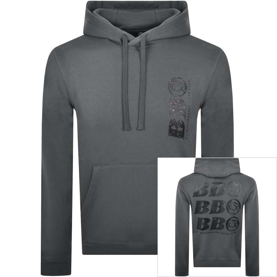 Image number 1 for Billionaire Boys Club Astro Logo Hoodie Grey