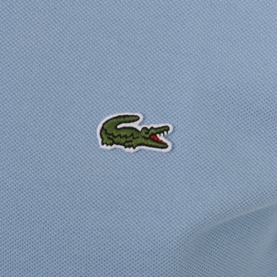 Image number 3 for Lacoste Short Sleeved Polo T Shirt Blue