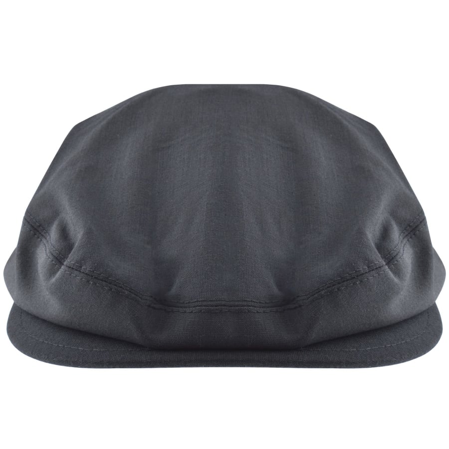 Image number 2 for BOSS Stefaan Techwool Flat Cap Navy