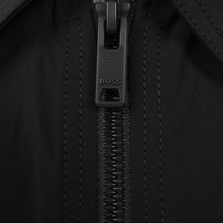 Image number 4 for BOSS Labizzy M Full Zip Overshirt Black