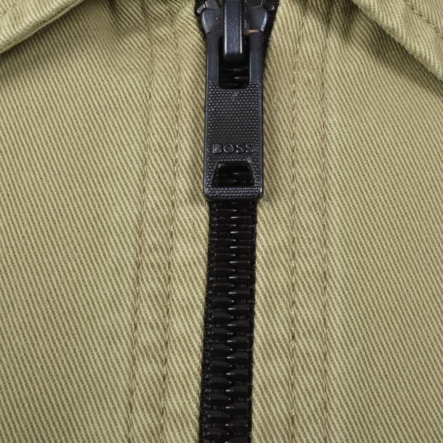 Image number 3 for BOSS Lovel Full Zip Overshirt Beige