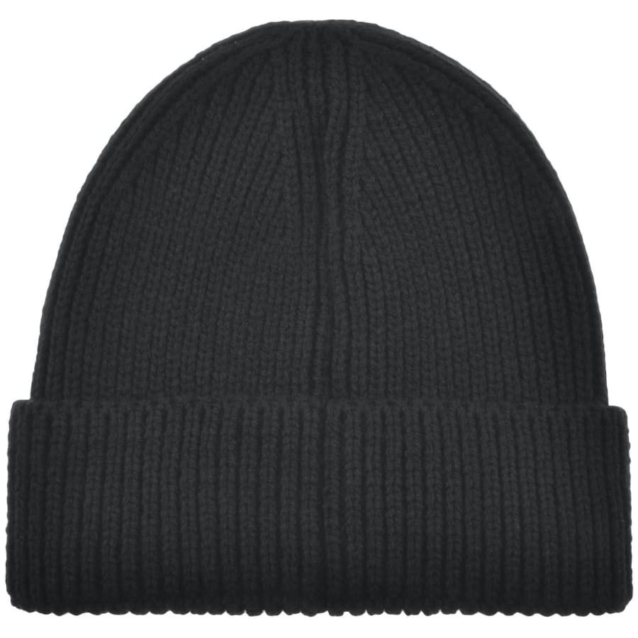 Image number 2 for The North Face Logo Beanie Hat Black