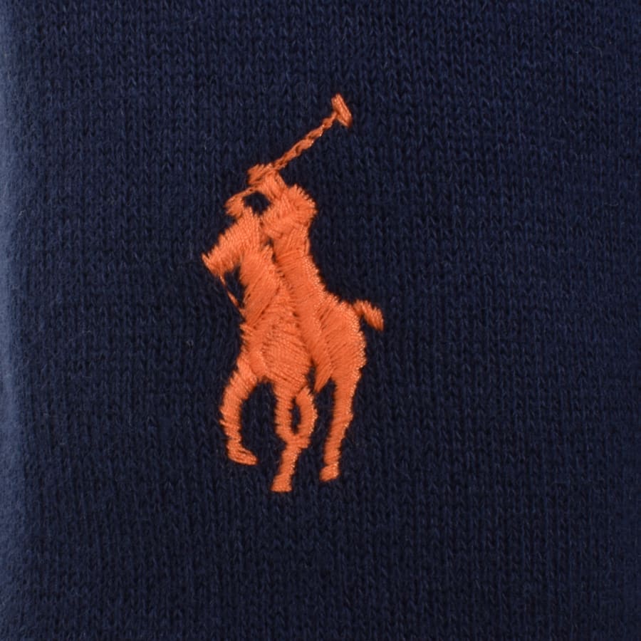 Image number 4 for Ralph Lauren Quarter Zip Sweatshirt Navy