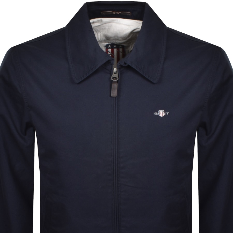 Image number 2 for Gant Windcheater Jacket Evening Blue