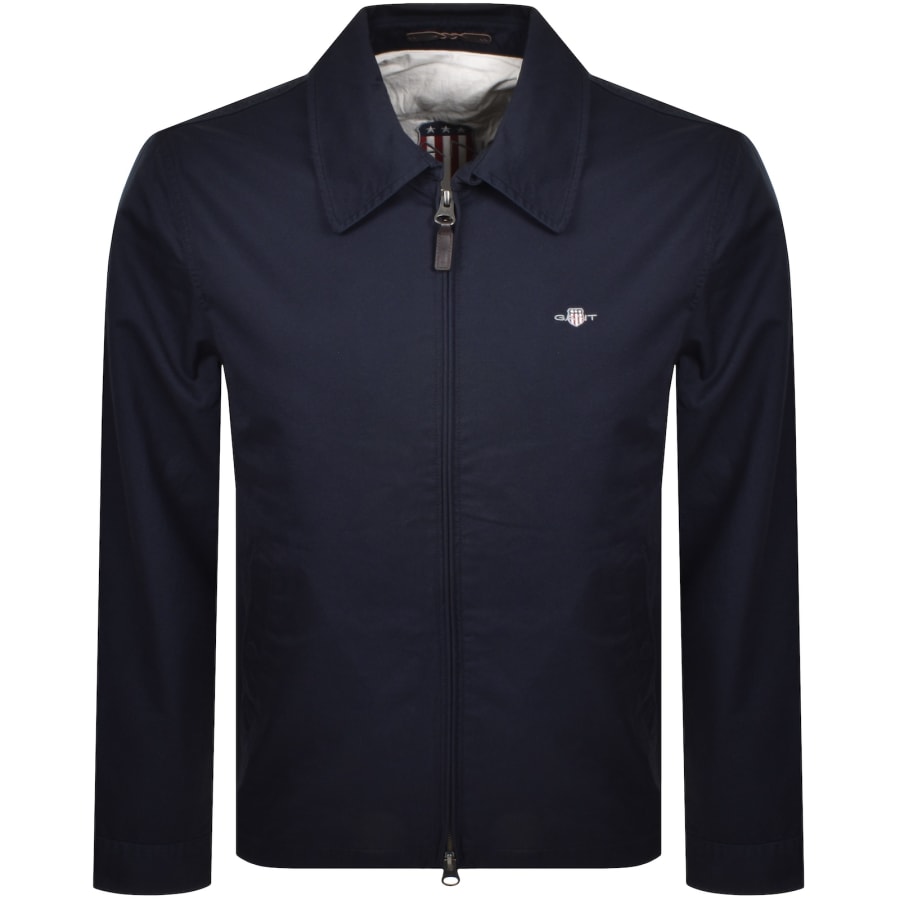 Image number 1 for Gant Windcheater Jacket Evening Blue