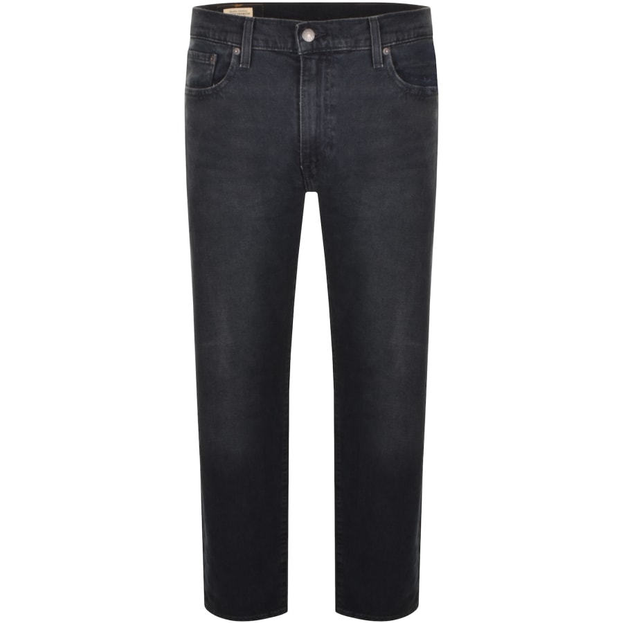Image number 2 for Levis 502 Tapered Jeans Dark Wash Blue