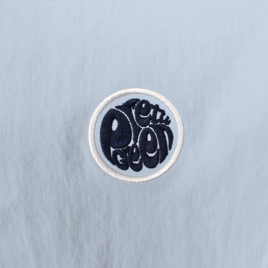 Image number 3 for Pretty Green Eclipse Tape Hooded Jacket Blue