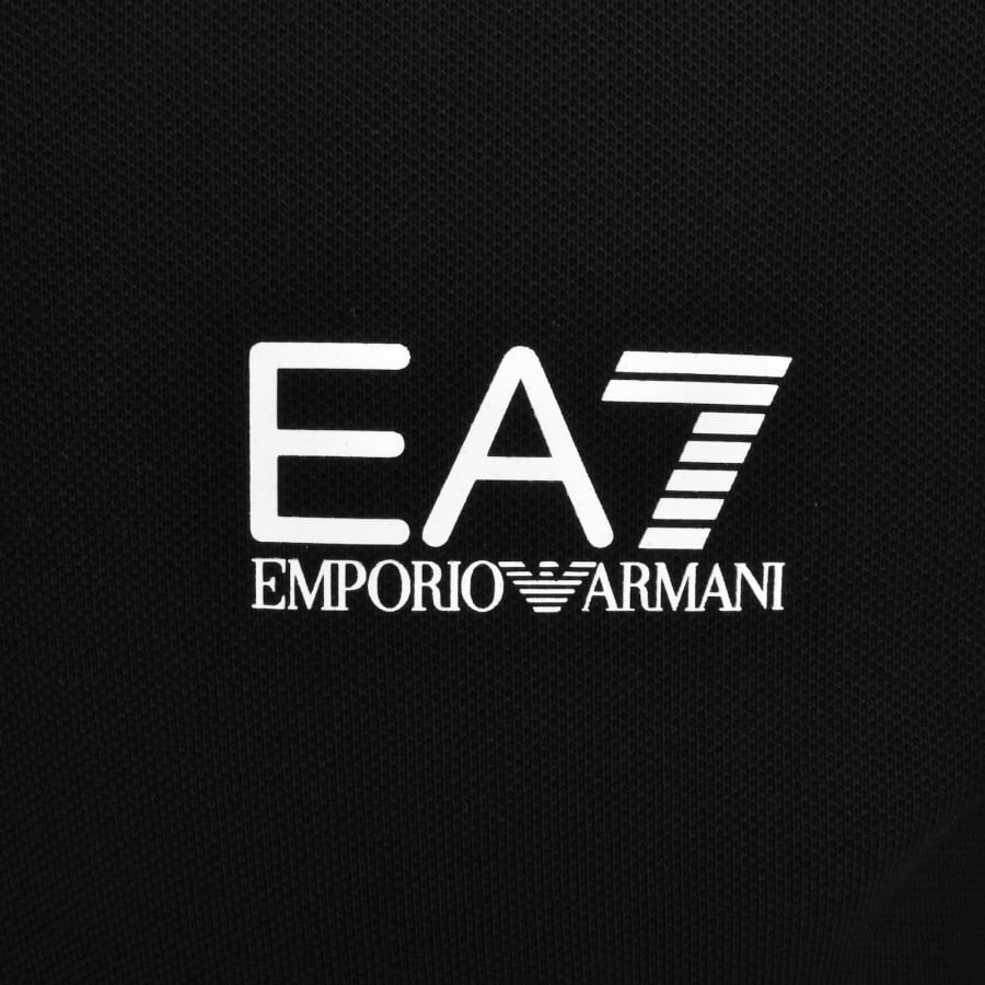 Image number 3 for EA7 Emporio Armani  Core ID Tipped Polo Black