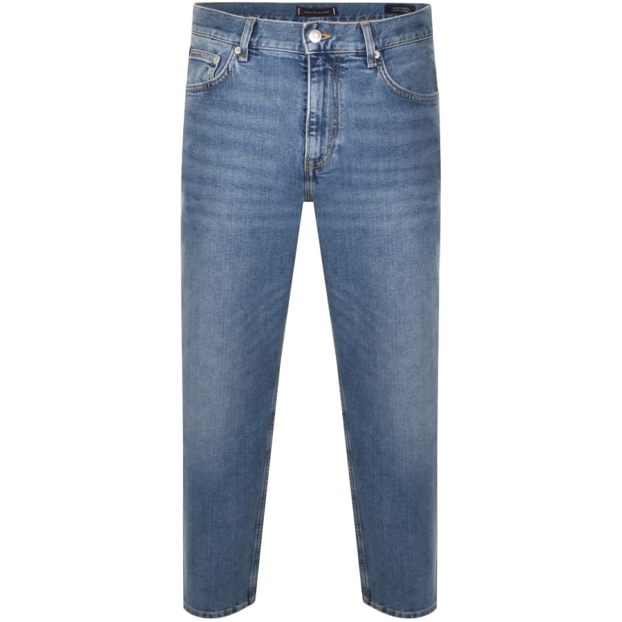Image number 2 for Tommy Hilfiger Harlem Relaxed Fit Jeans Blue