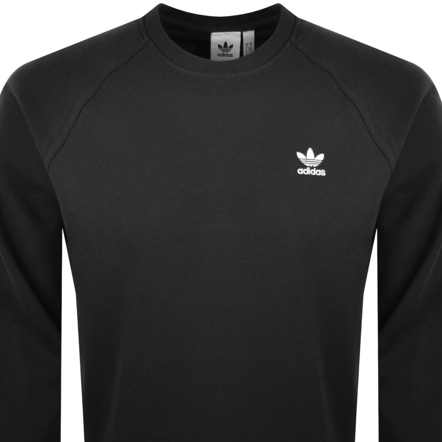 Image number 2 for adidas Originals Crew Neck Sweatshirt Black