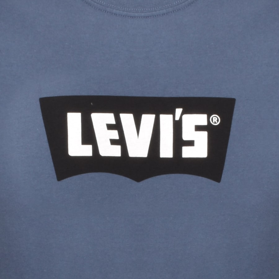 Image number 3 for Levis Graphic T Shirt Indigo Blue