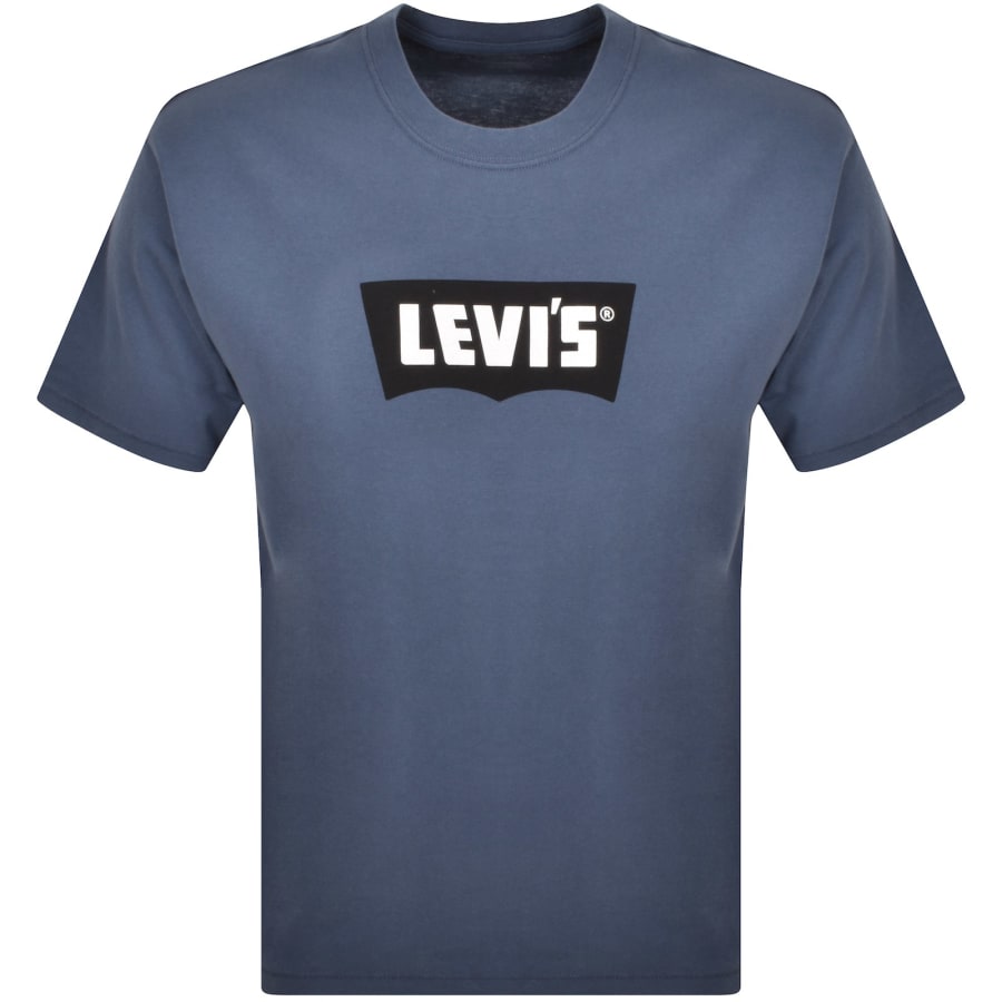 Image number 1 for Levis Graphic T Shirt Indigo Blue