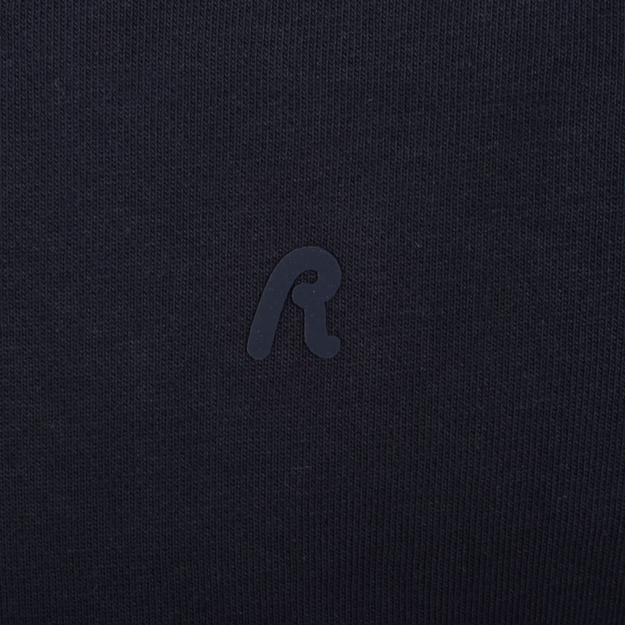 Image number 3 for Replay Fleece Hoodie Night Blue