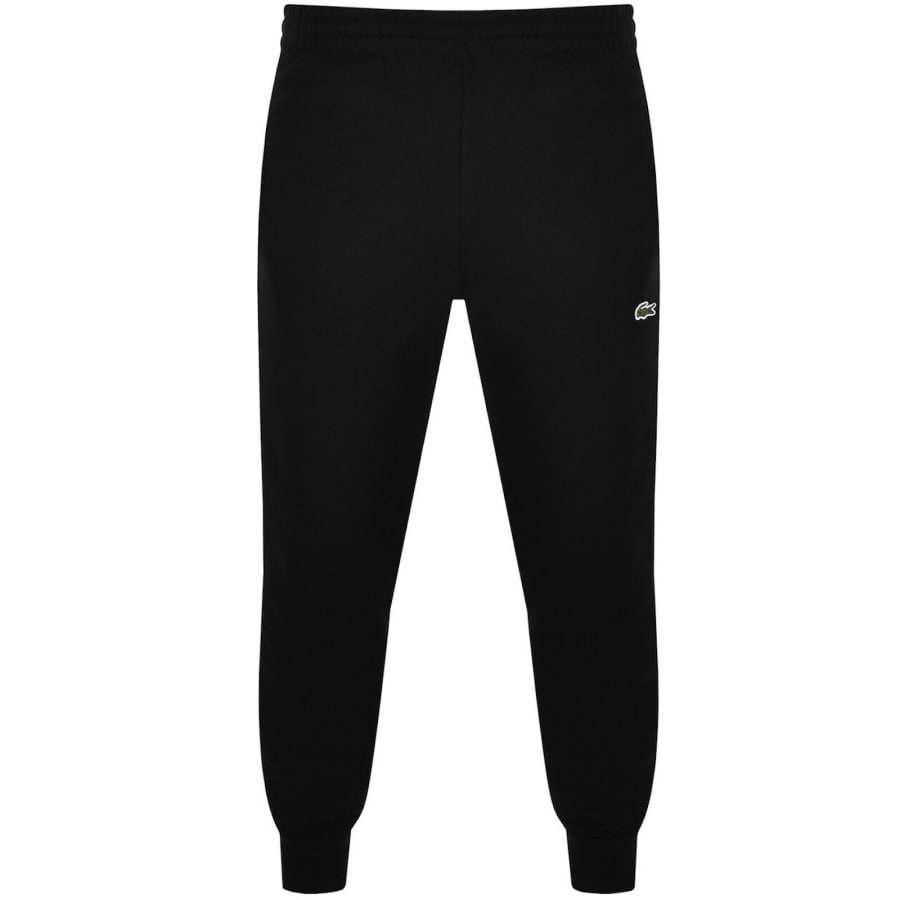 Image number 3 for Lacoste Hooded Tracksuit Black