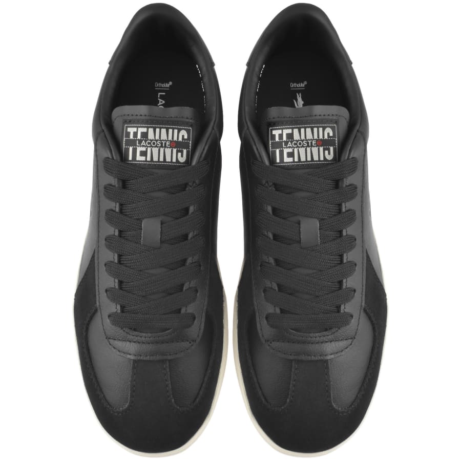 Image number 3 for Lacoste Baseshot Pro 125 Trainers Black