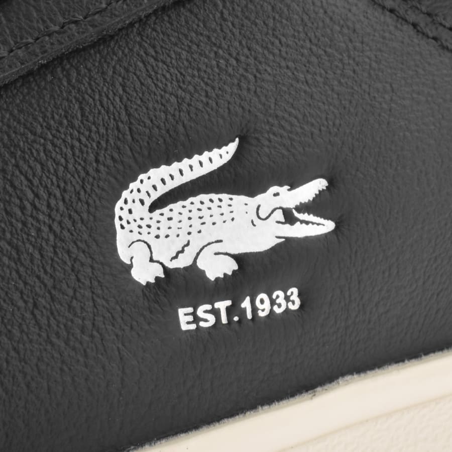 Image number 4 for Lacoste Baseshot Pro 125 Trainers Black
