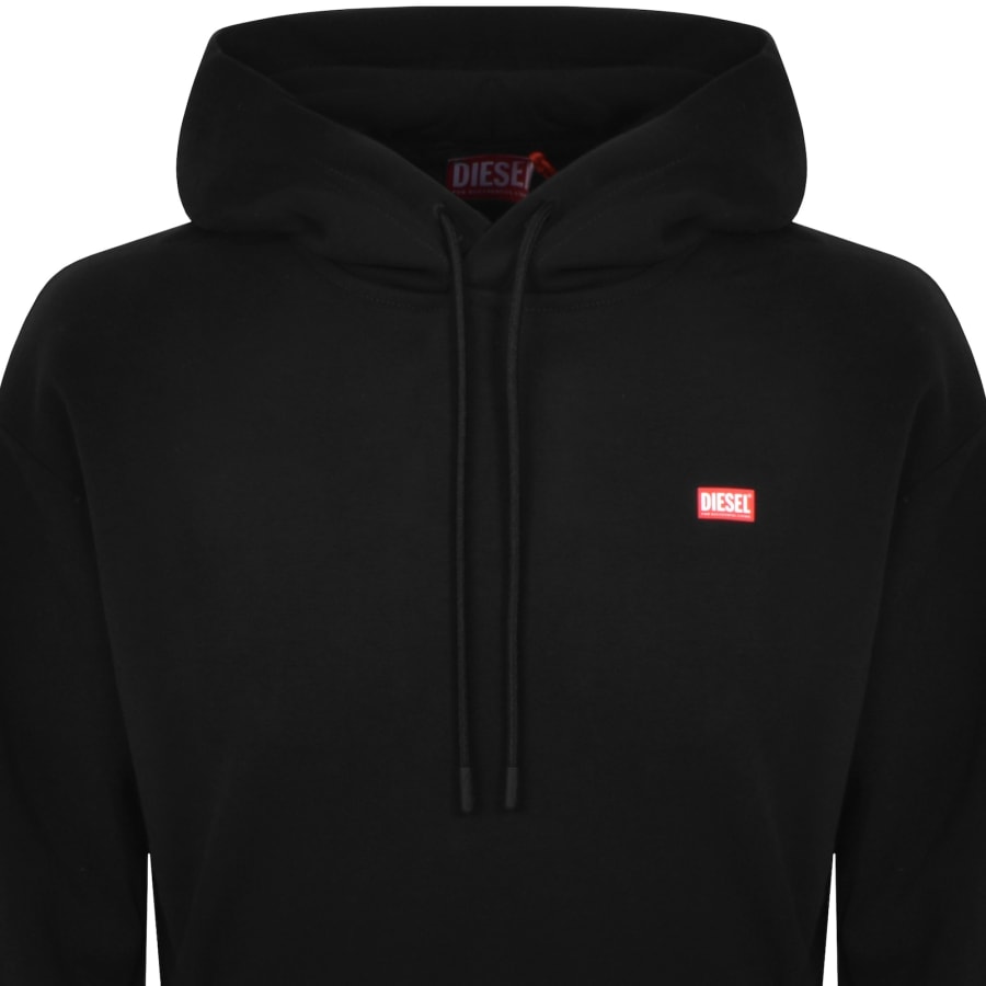 Image number 2 for Diesel S Rob Hoodie Black