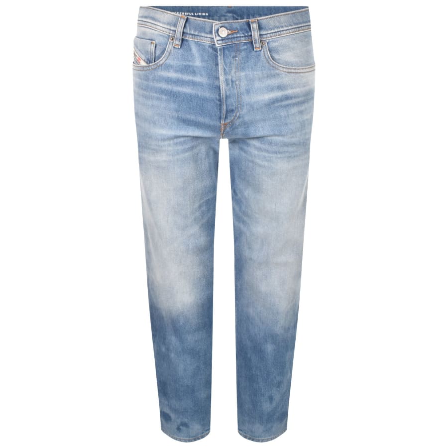 Image number 2 for Diesel D Finitive Denim Regular Fit Jeans Blue