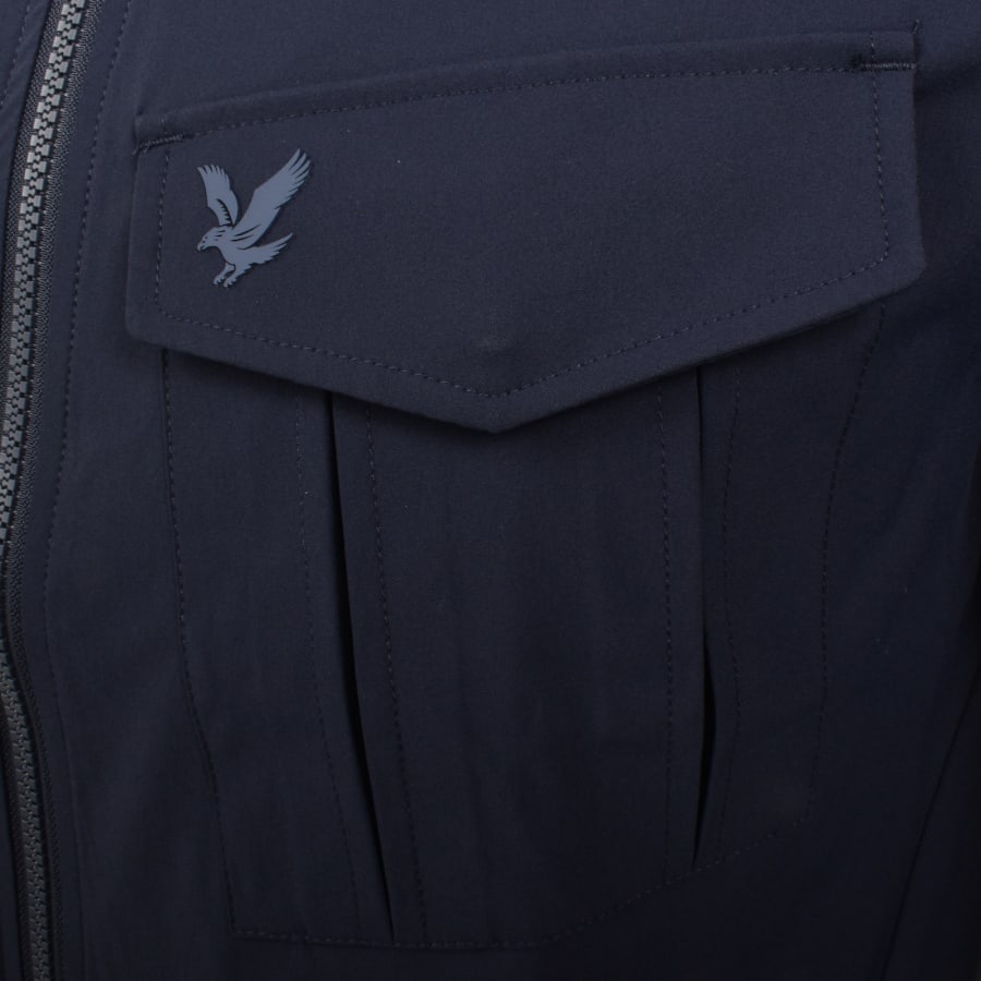 Image number 3 for Lyle And Scott Pocket Overshirt Navy