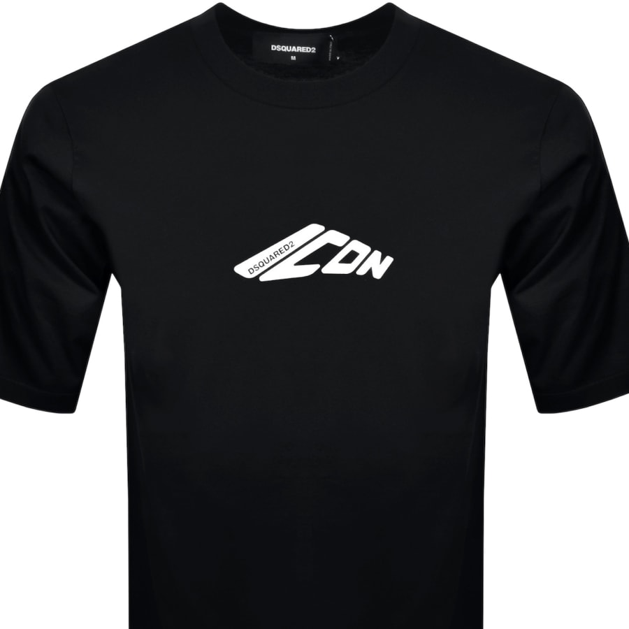 Image number 2 for DSQUARED2 Logo T Shirt Black