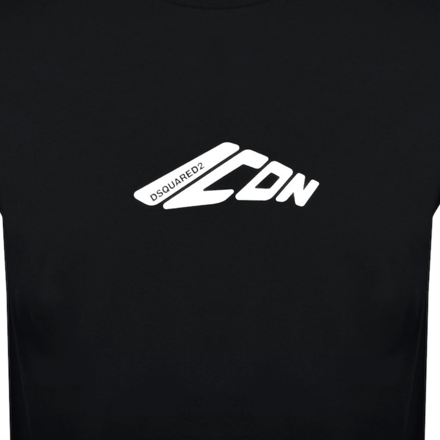 Image number 3 for DSQUARED2 Logo T Shirt Black