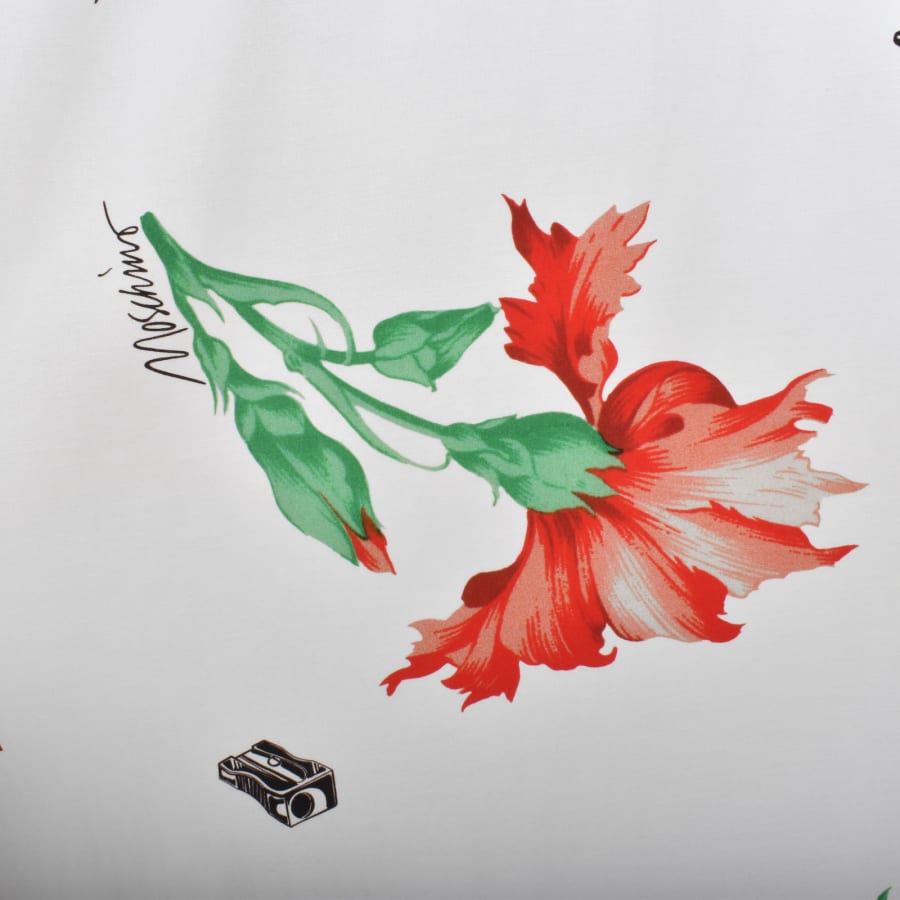 Image number 3 for Moschino Short Sleeve Shirt Off White
