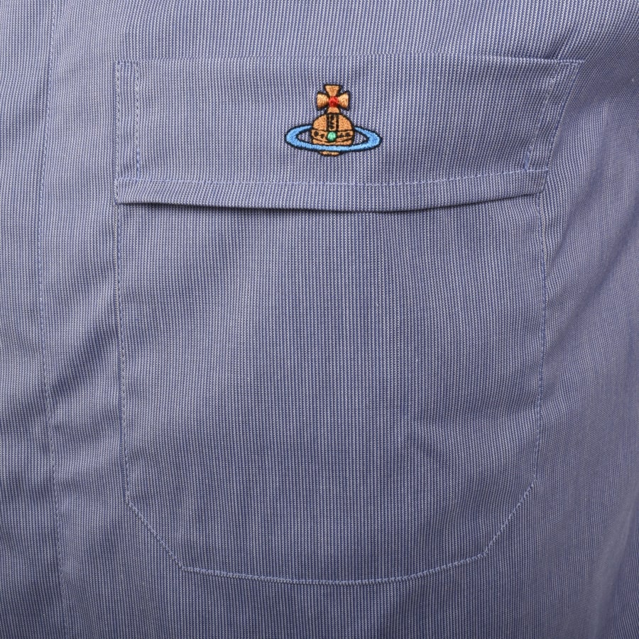 Image number 3 for Vivienne Westwood Short Sleeved Shirt Blue