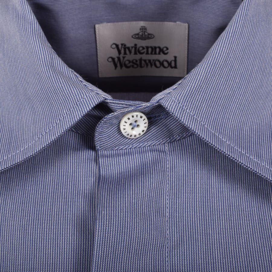 Image number 4 for Vivienne Westwood Short Sleeved Shirt Blue