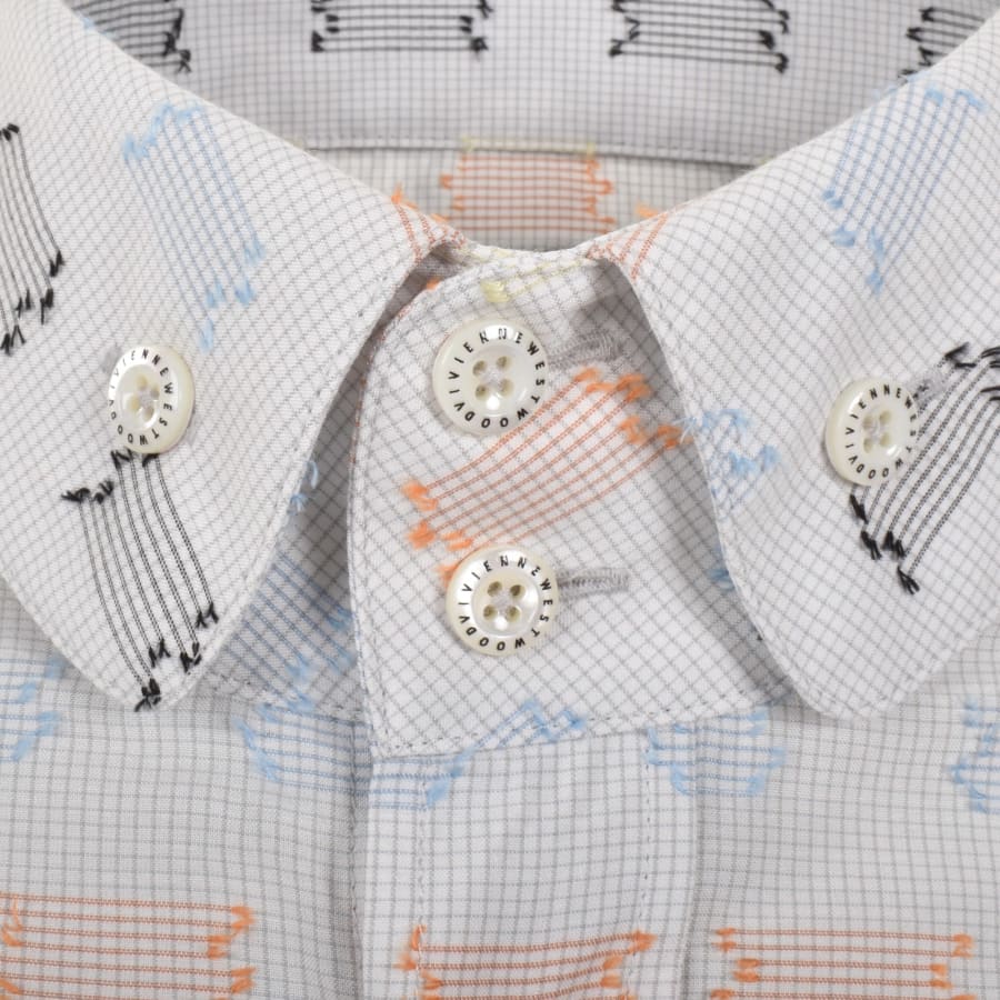 Image number 4 for Vivienne Westwood Krall Long Sleeved Shirt White