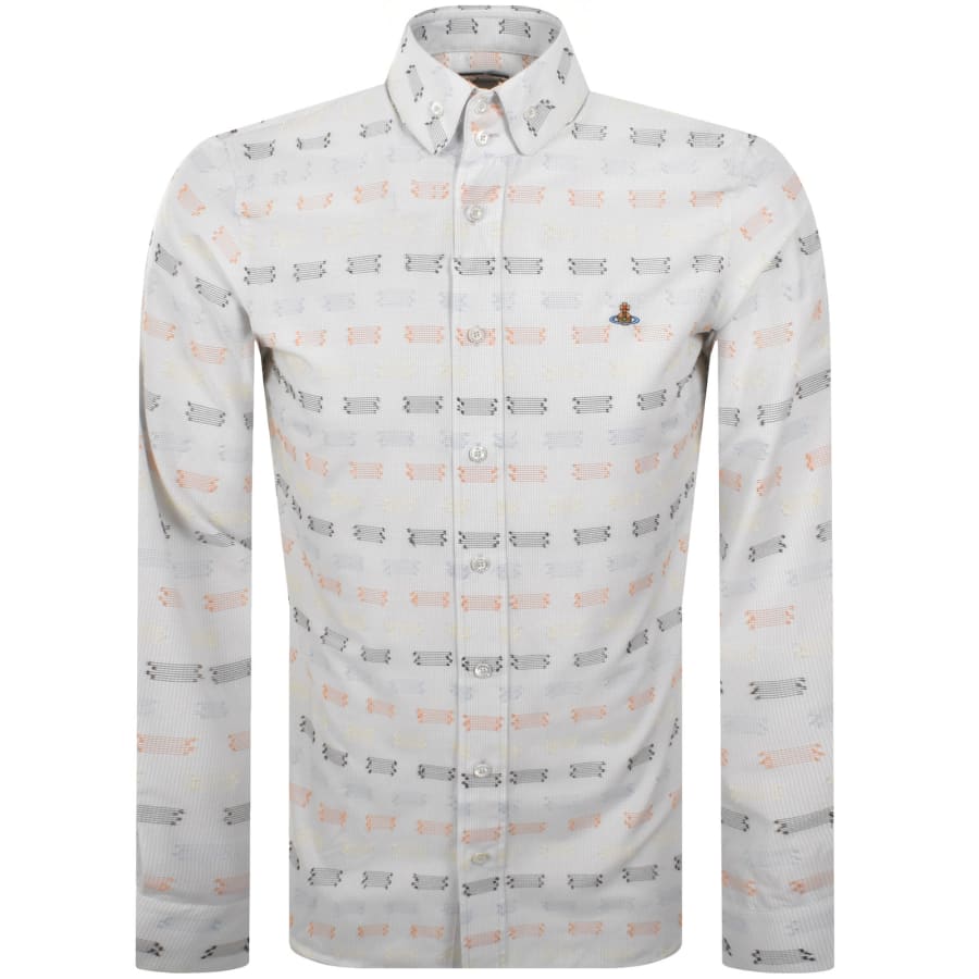 Image number 1 for Vivienne Westwood Krall Long Sleeved Shirt White