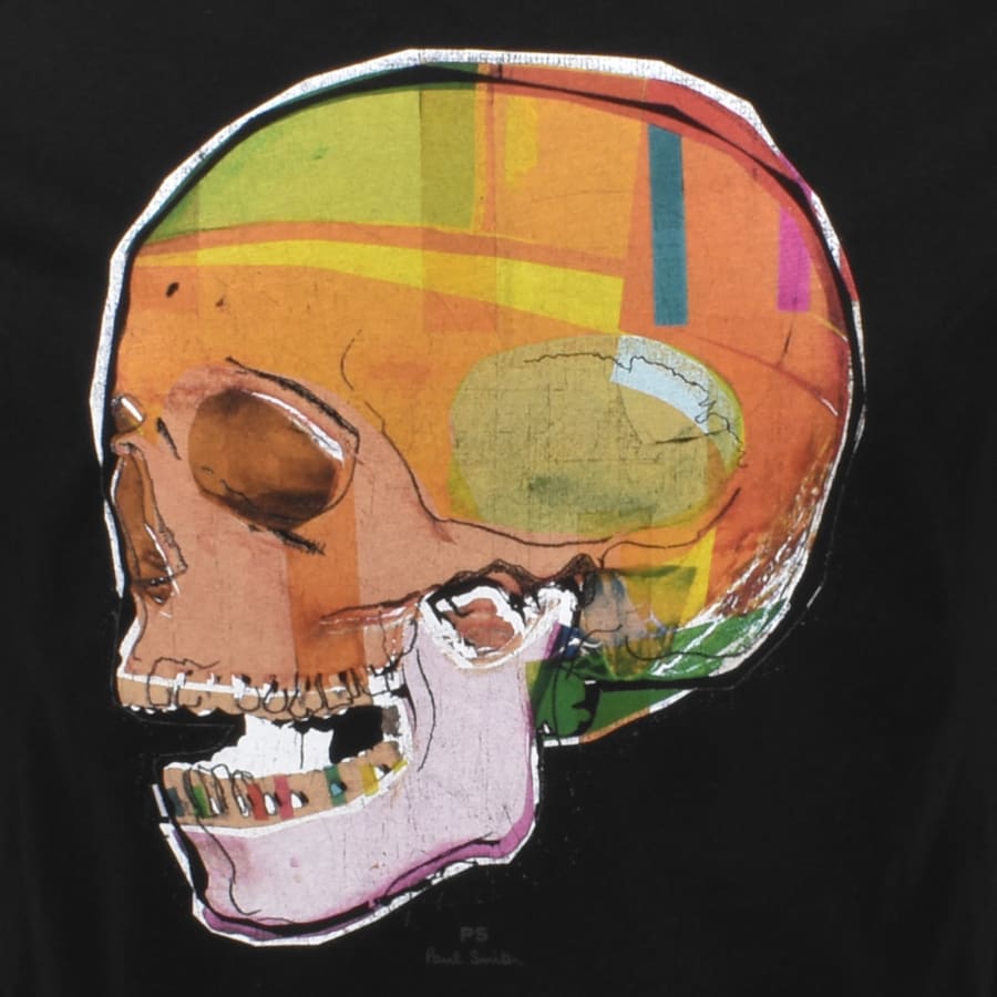 Image number 3 for Paul Smith Skull T Shirt Black