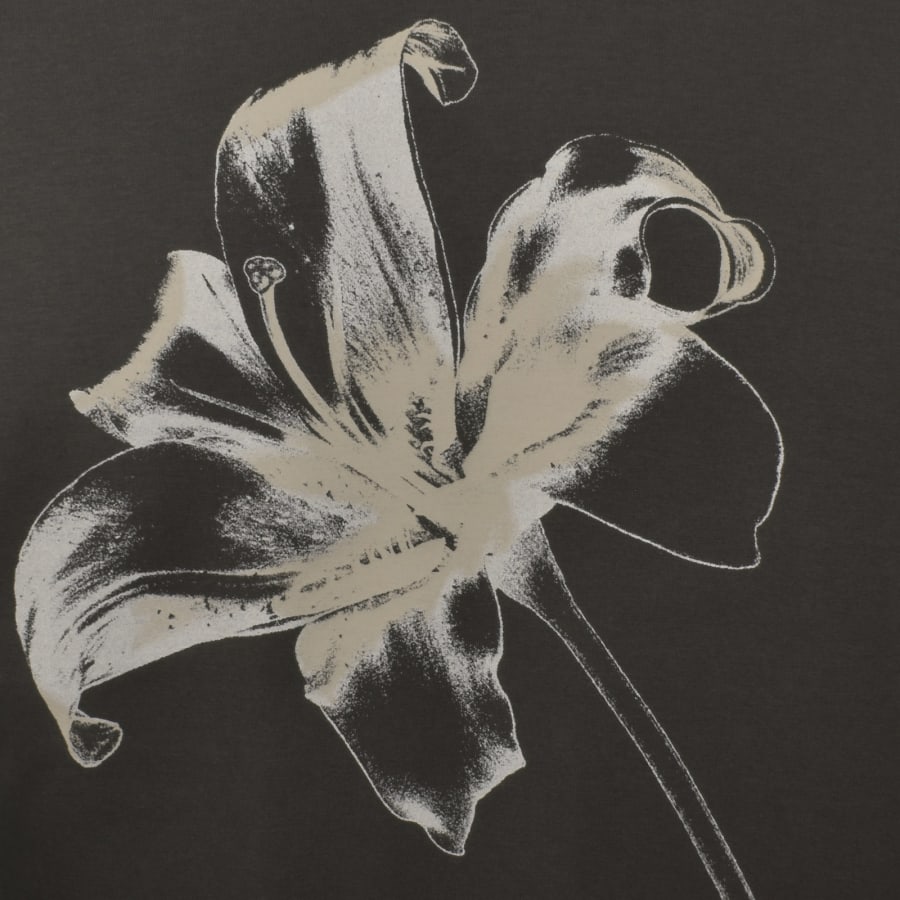 Image number 3 for Emporio Armani Printed Hoodie Black
