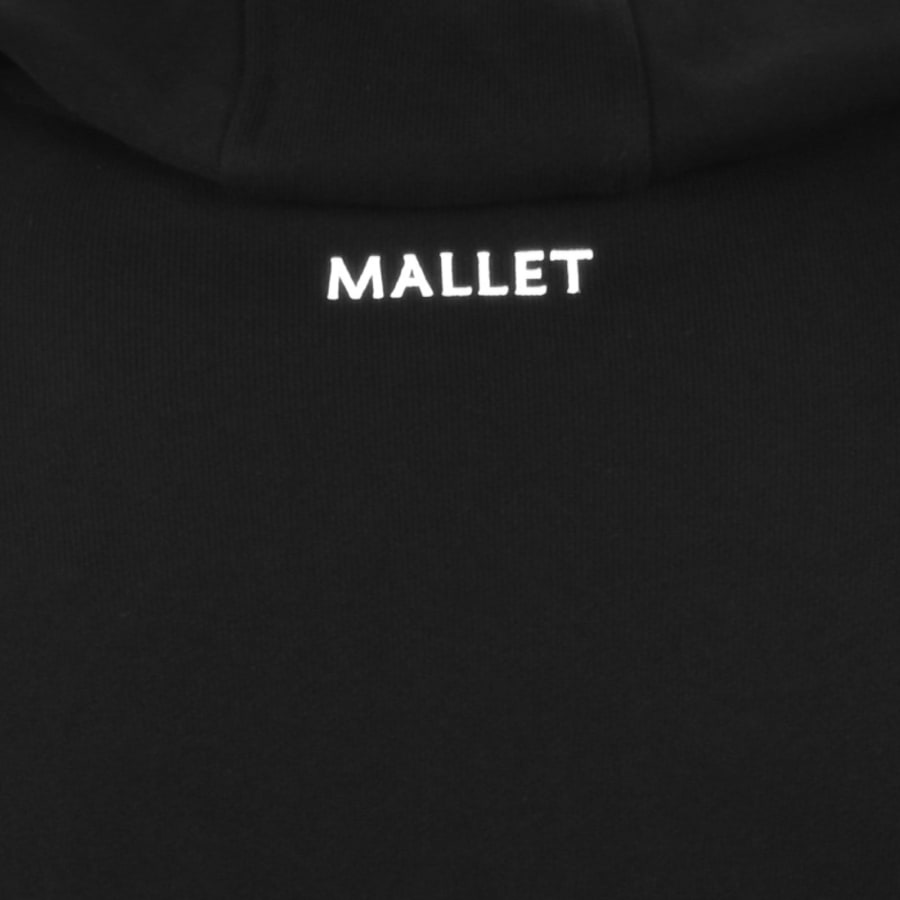 Image number 4 for Mallet Plaque Hoodie Black