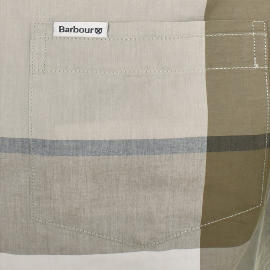 Image number 3 for Barbour Harris Check Long Sleeved Shirt Green