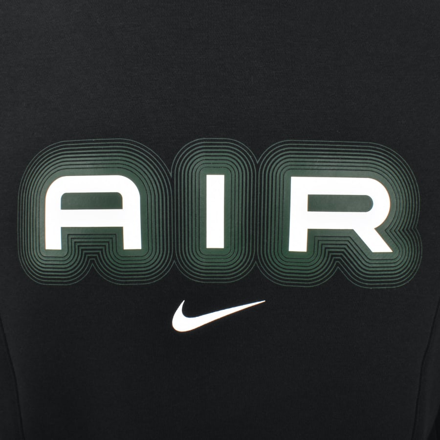 Image number 3 for Nike Sportswear Air Fleece Sweatshirt Black