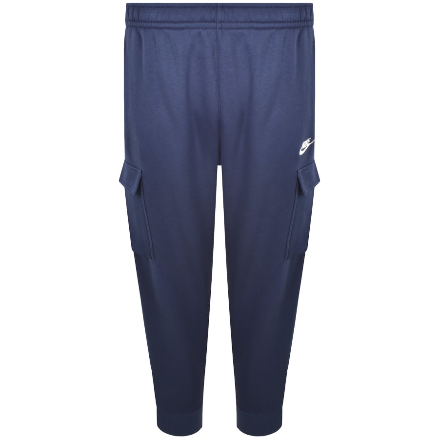 Image number 1 for Nike Club Cargo Joggers Midnight Navy