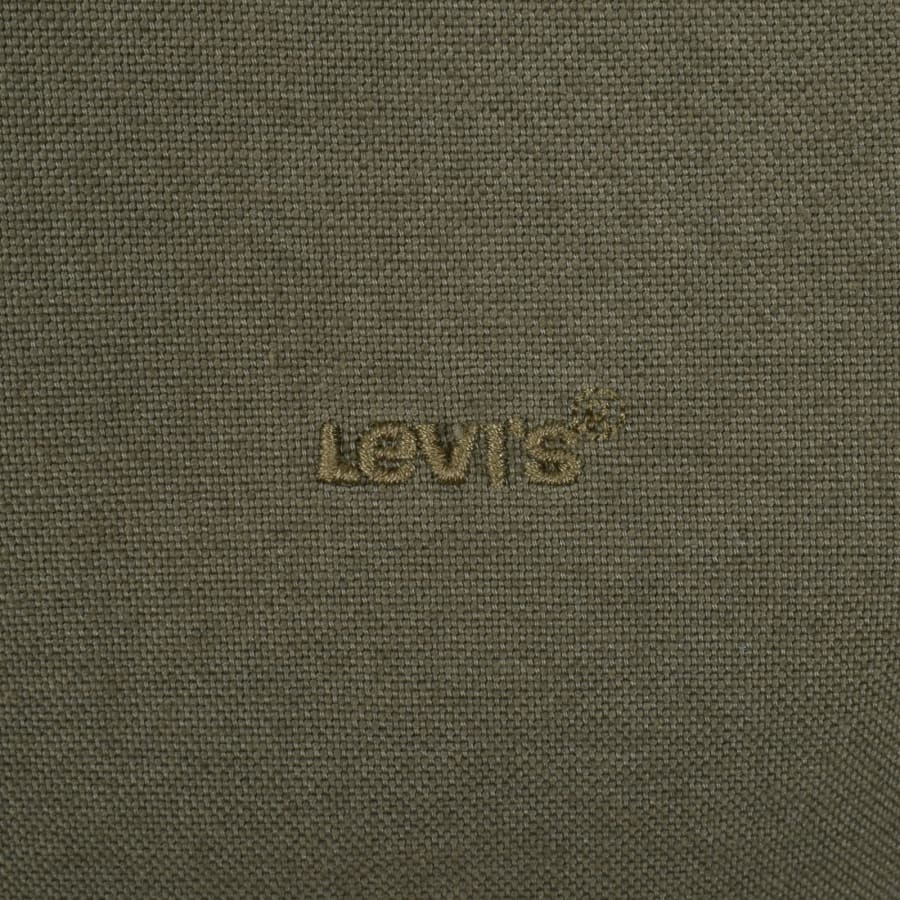 Image number 3 for Levis Authentic Button Down Shirt Green