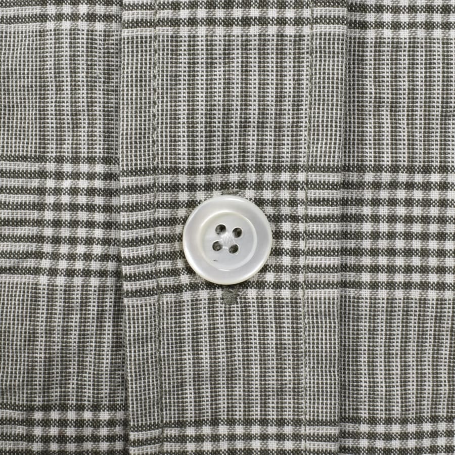 Image number 3 for Norse Projects Oversized Check Shirt Moss Green
