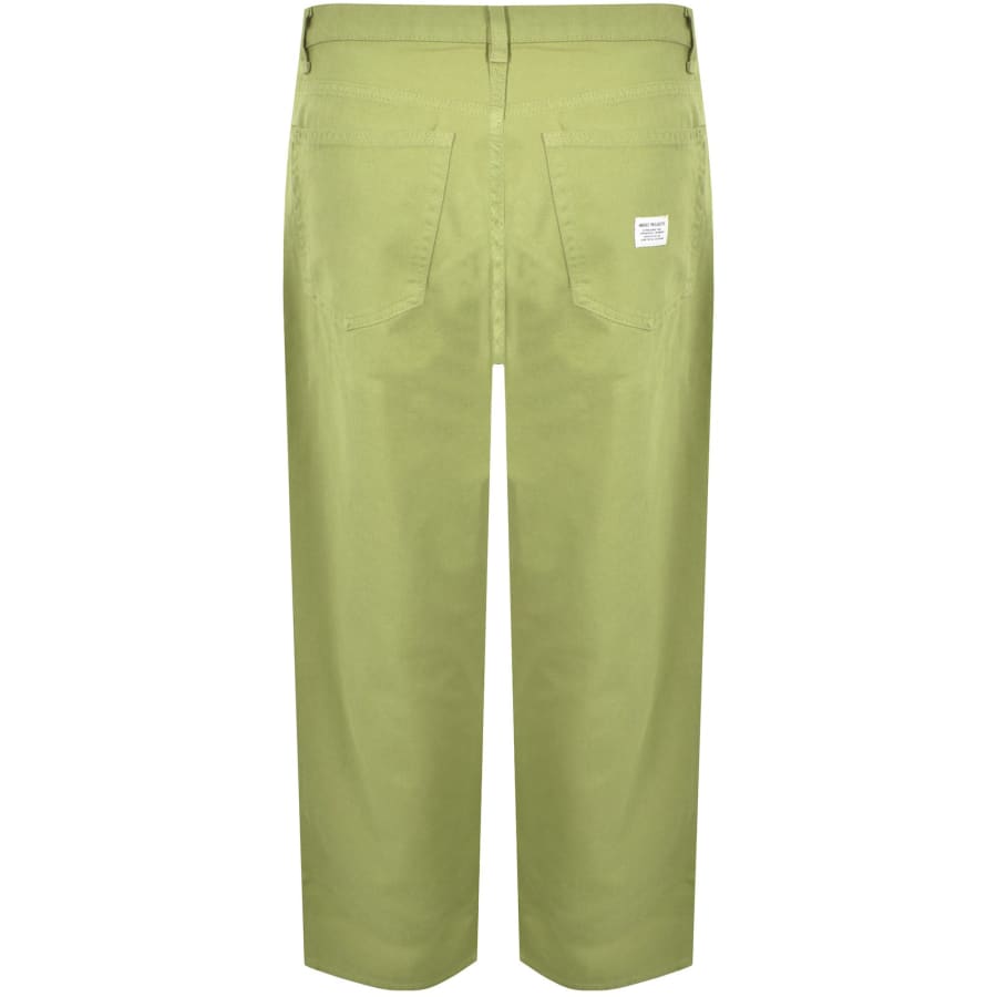 Image number 3 for Norse Projects Mogens Twill Trousers Green