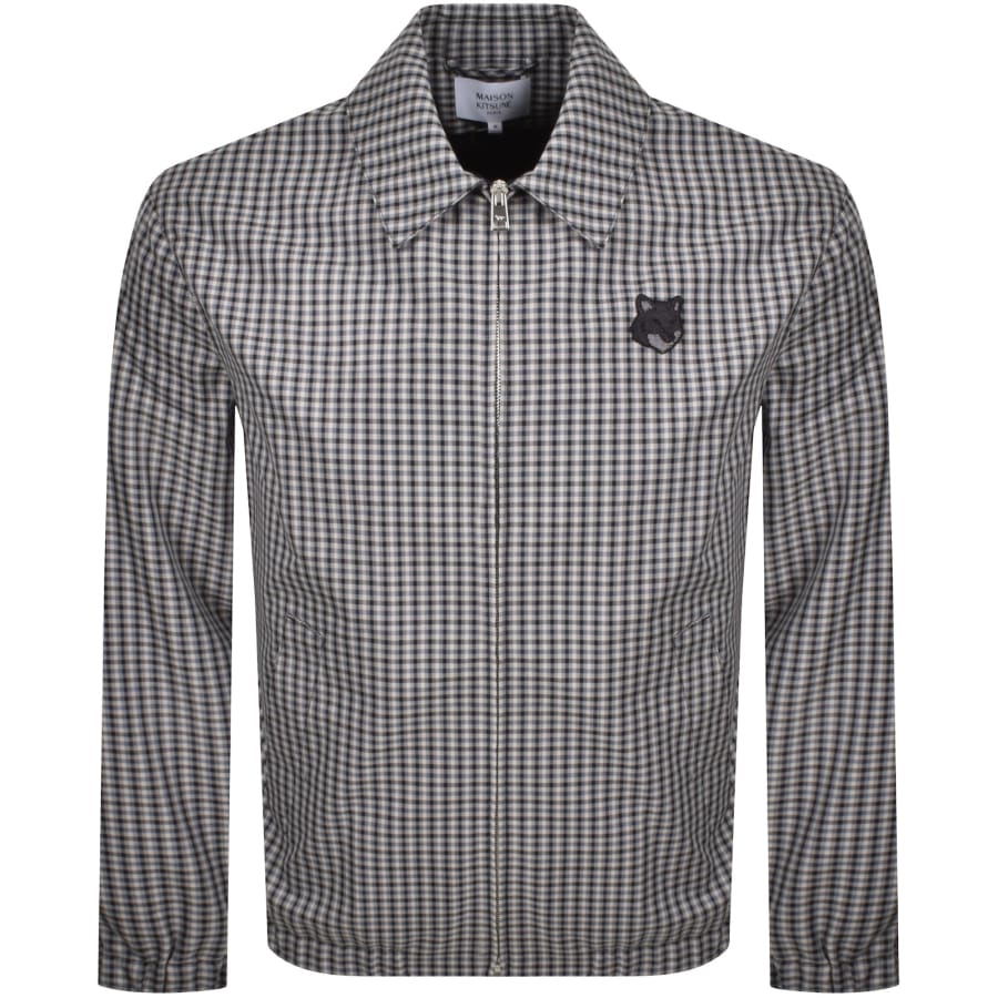 Image number 1 for Maison Kitsune Zipped Jacket Grey