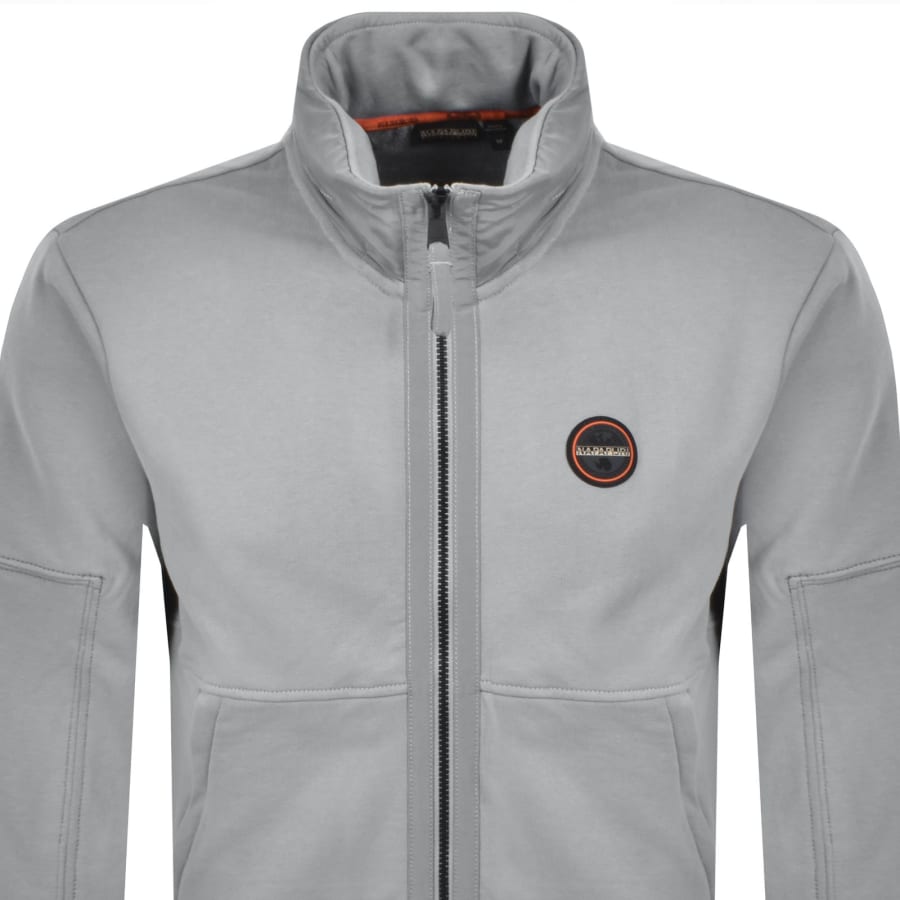 Image number 3 for Napapijri B Ambra Hoodie Grey