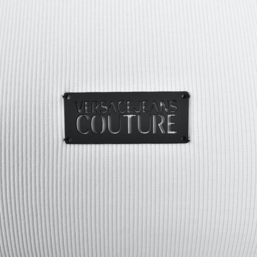 Image number 3 for Versace Jeans Couture Logo Vest White