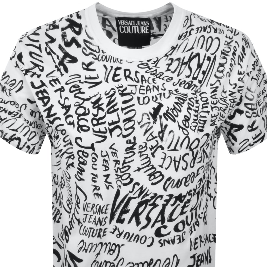 Image number 2 for Versace Jeans Couture Logo T Shirt White