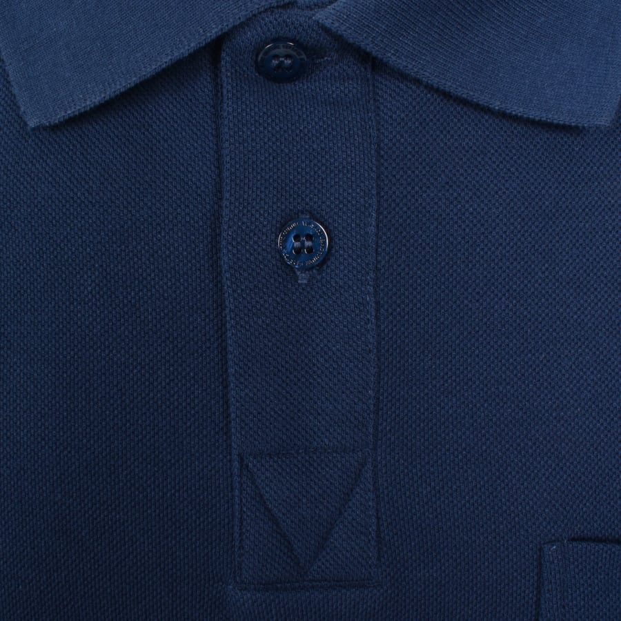 Image number 4 for Versace Jeans Couture V Emblem Polo Blue